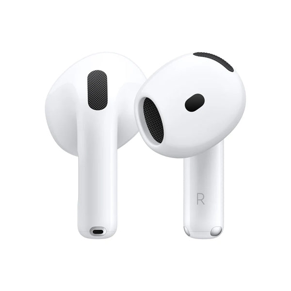 Apple AirPods 4 Wireless Earbuds | Bluetooth 5.3 | H2 Chip | Personalized Spatial Audio | USB-C Charging Case | IP54 Sweat & Water Resistant | White
