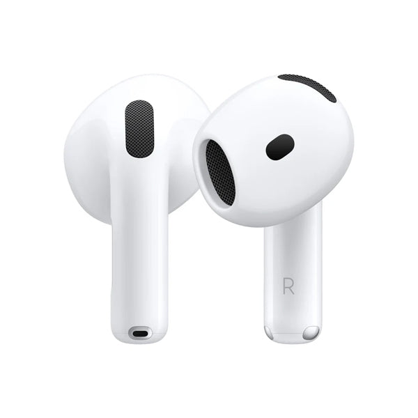 Apple AirPods 4 with Active Noise Cancellation (ANC) | Bluetooth Wireless Earbuds | H2 Chip | Adaptive Audio | Transparency Mode | USB-C Wireless Charging Case | White