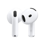 Apple AirPods 4 with Active Noise Cancellation (ANC) | Bluetooth Wireless Earbuds | H2 Chip | Adaptive Audio | Transparency Mode | USB-C Wireless Charging Case | White