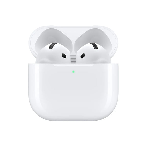 Apple AirPods 4 with Active Noise Cancellation (ANC) | Bluetooth Wireless Earbuds | H2 Chip | Adaptive Audio | Transparency Mode | USB-C Wireless Charging Case | White