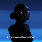 Apple AirPods 4 with Active Noise Cancellation (ANC) | Bluetooth Wireless Earbuds | H2 Chip | Adaptive Audio | Transparency Mode | USB-C Wireless Charging Case | White