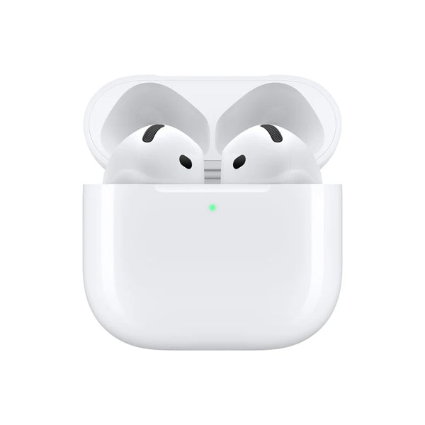 Apple AirPods 4 Wireless Earbuds | Bluetooth 5.3 | H2 Chip | Personalized Spatial Audio | USB-C Charging Case | IP54 Sweat & Water Resistant | White