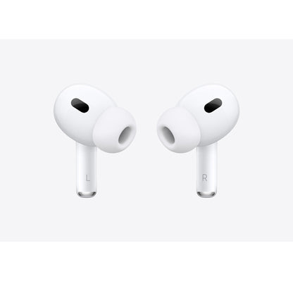 Apple AirPods Pro (2nd Generation) Wireless Earbuds with USB-C Charging Case | Active Noise Cancellation | Adaptive Audio | Personalized Spatial Audio | Bluetooth | White