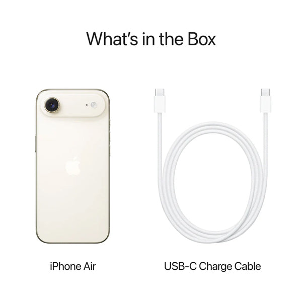 Apple iPhone Air 256GB (eSIM Only) –  Middle East Version