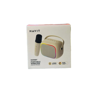 Havit SK818BF Portable Wireless Karaoke Speaker – Brand New