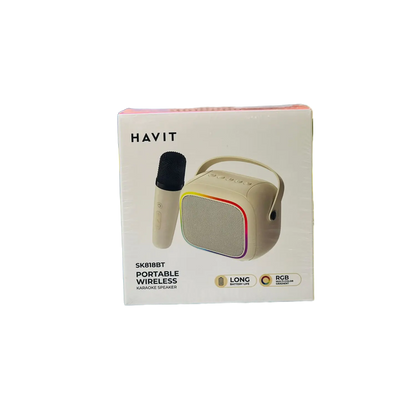 Havit SK818BF Portable Wireless Karaoke Speaker – Brand New