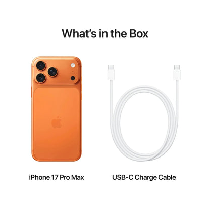 Apple iPhone 17 Pro (256GB) – Cosmic Orange Middle East Version