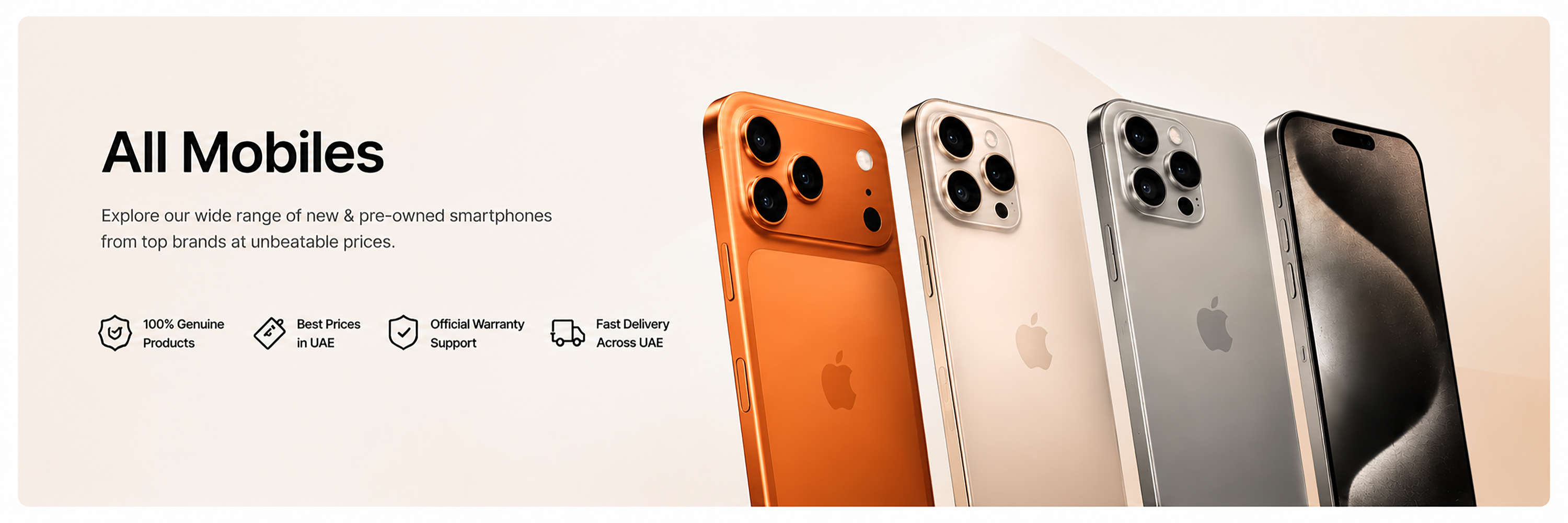 Shop mobile phones at Al Barashi Mobile
