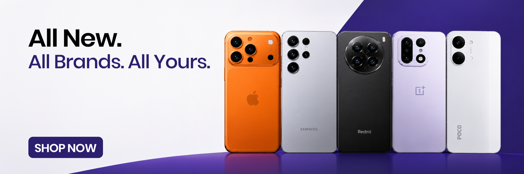 New mobile phones from leading brands
