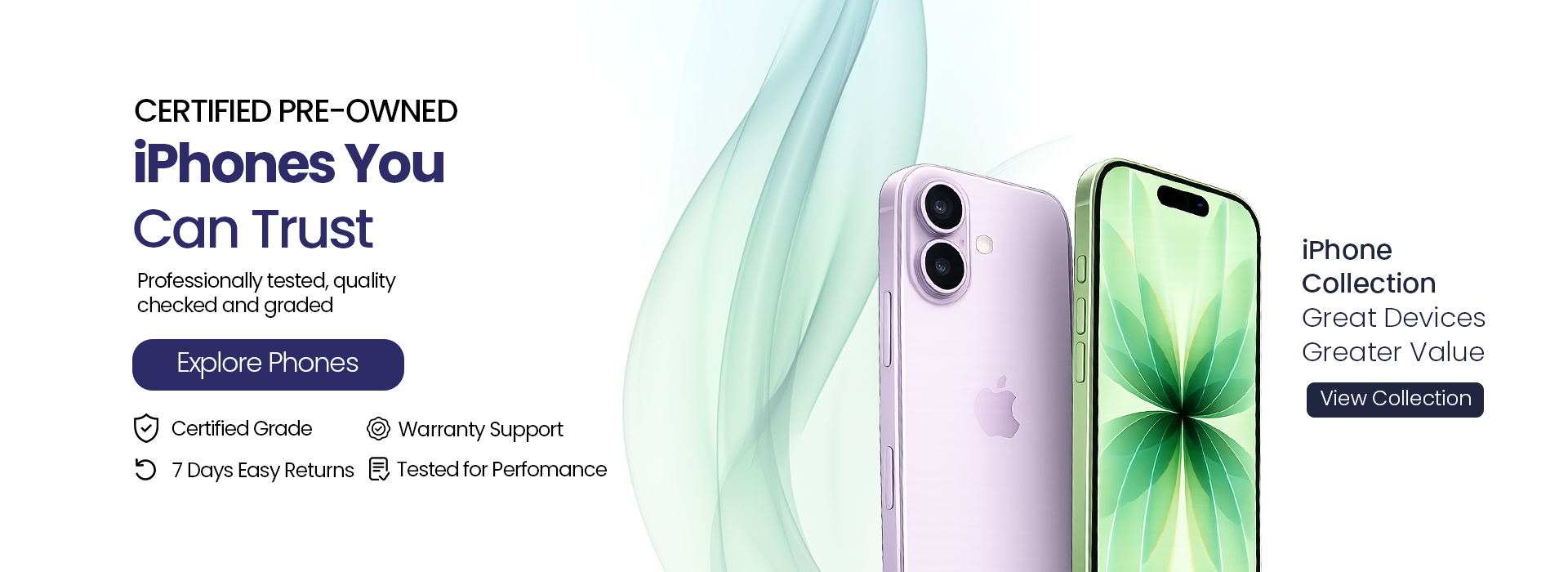 Certified pre-owned iPhones you can trust